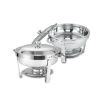 Round Buffet Catering Dish For Home and Outdoor 2 Pcs/ Sets