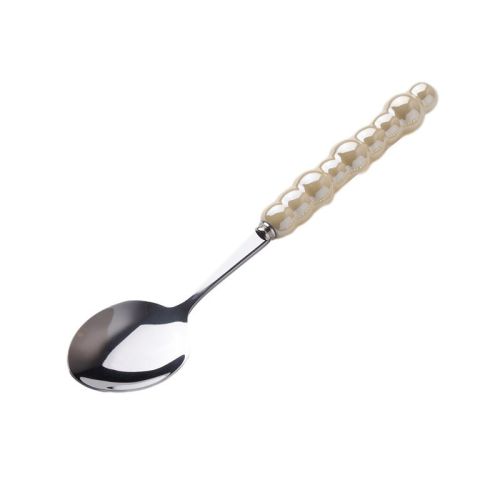 Light Luxury Ceramic Pearl Handle Knife Fork And Spoon Creative Stainless Steel Tableware Light Luxury Ceramic Pearl Handle Knife Fork And Spoon Creative Stainless Steel Tableware