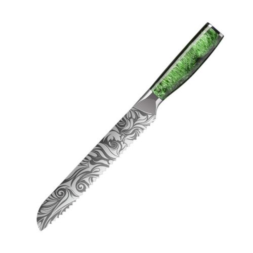 Laser Grain Stainless Steel 5CR15 Green