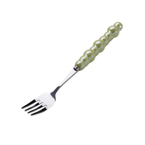 Light Luxury Ceramic Pearl Handle Knife Fork And Spoon Creative Stainless Steel Tableware Light Luxury Ceramic Pearl Handle Knife Fork And Spoon Creative Stainless Steel Tableware