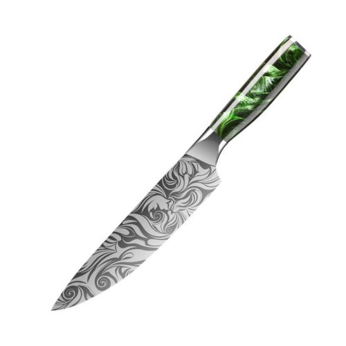 Laser Grain Stainless Steel 5CR15 Green