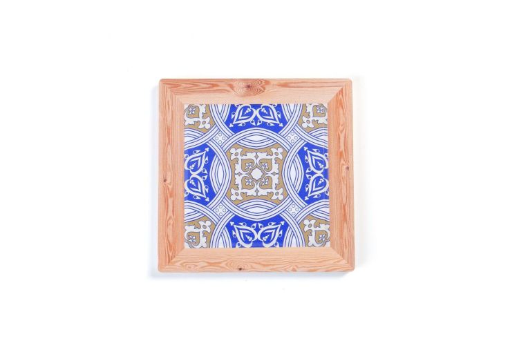 Chinese Style Ceramic Cork Cup Mat
