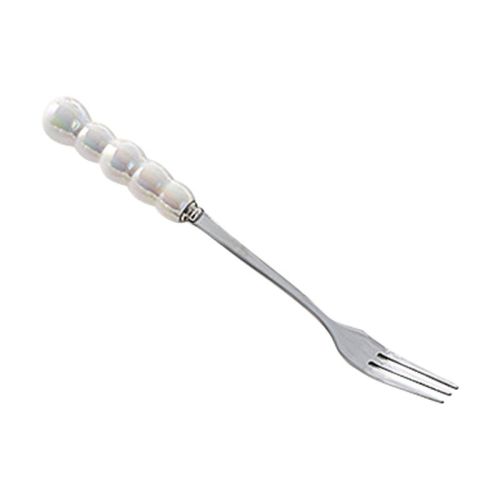 Light Luxury Ceramic Pearl Handle Knife Fork And Spoon Creative Stainless Steel Tableware