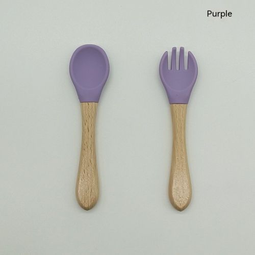 Pedology Eating Edible Silicon Spoon And Fork Set