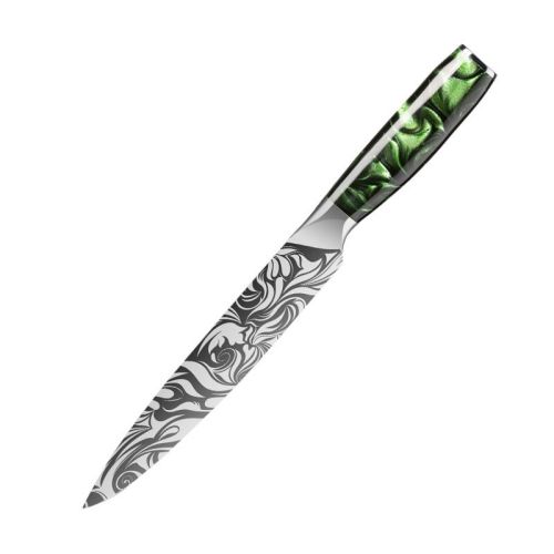 Laser Grain Stainless Steel 5CR15 Green