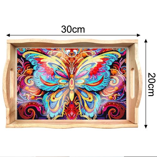 New Diamond Painting Dinner Plate DIY Handmade