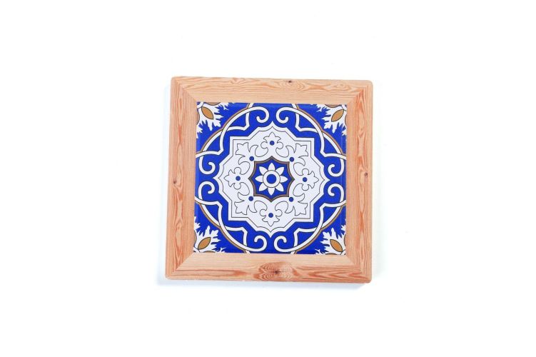 Chinese Style Ceramic Cork Cup Mat
